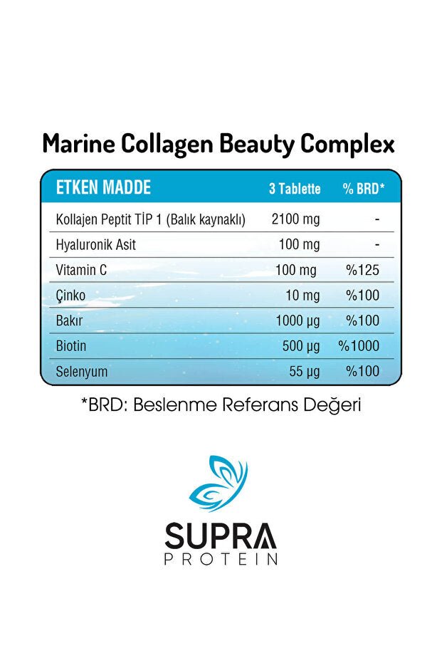 Marine Collagen Beauty Complex - 90 Tablets - TryAladdin