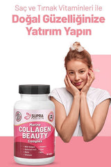 Marine Collagen Beauty Complex - 90 Tablets for Skin, Hair & Nails - TryAladdin