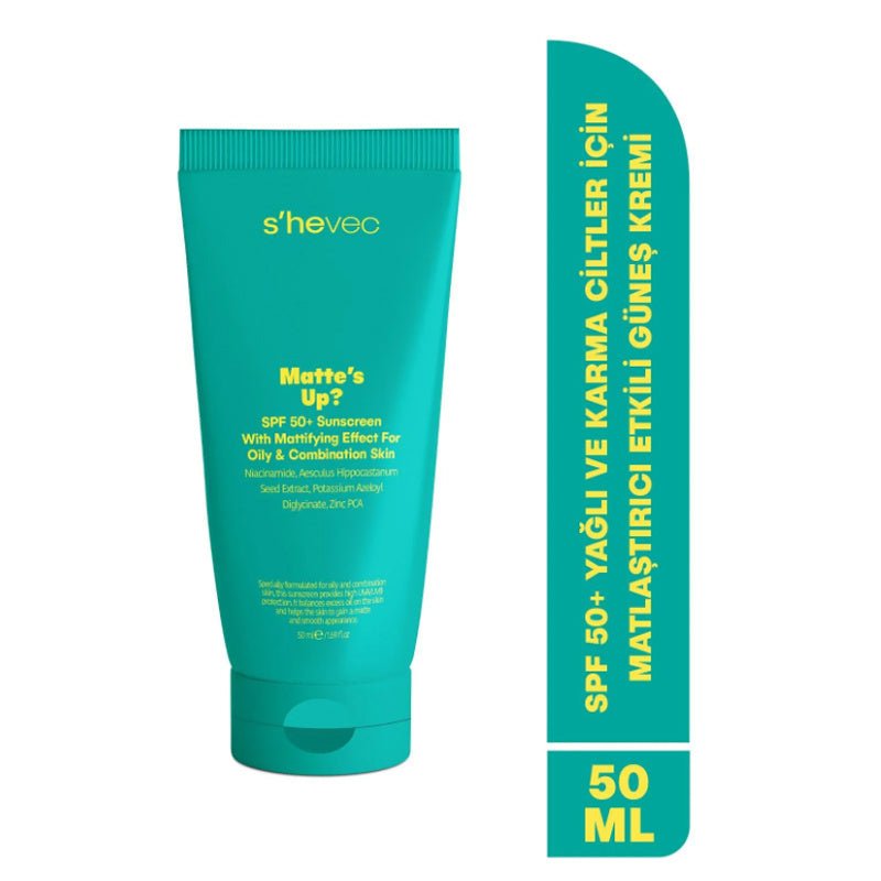 Matifying Sun Cream - SPF 50+ Sebum Balancing for Oily & Combination Skin - TryAladdin