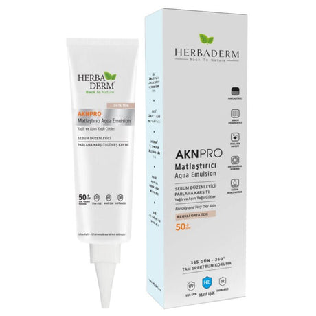 Matifying Tinted Emulsion - SPF 50 Sebum Control & Full Spectrum Protection - TryAladdin