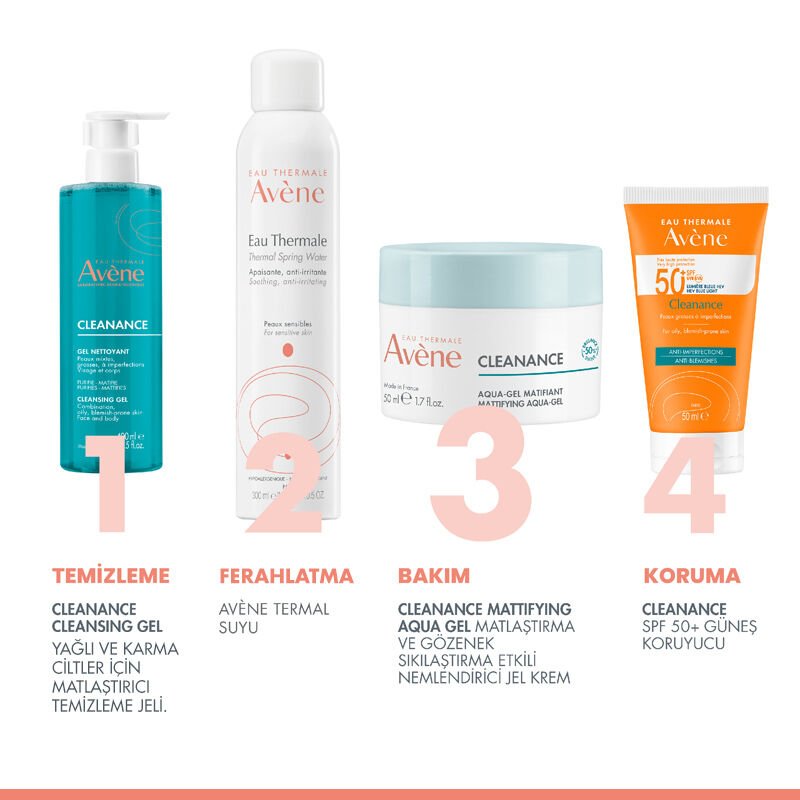 Mattifying & Pore - Tightening Gel Cream with Niacinamide & Thermal Water - TryAladdin