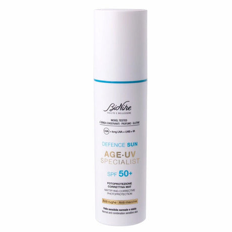 Mattifying Sunscreen Cream - SPF 50+ Anti - Aging with Niacinamide & Hyaluronic Acid - TryAladdin