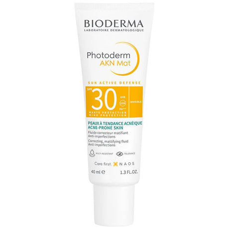 Mattifying Sunscreen Fluid Cream - SPF 30, Glycolic & Salicylic Acid - TryAladdin