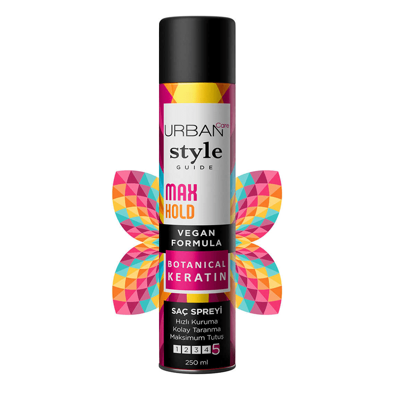 Max Hold Hair Spray - Strong Styling Finish 250 ml - TryAladdin