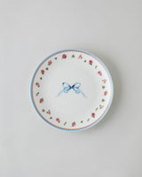 Premium Porcelain Dessert Plate Set   6 Piece   Vibrant Assortment