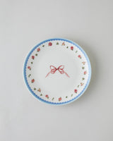 Premium Porcelain Dessert Plate Set   6 Piece   Vibrant Assortment