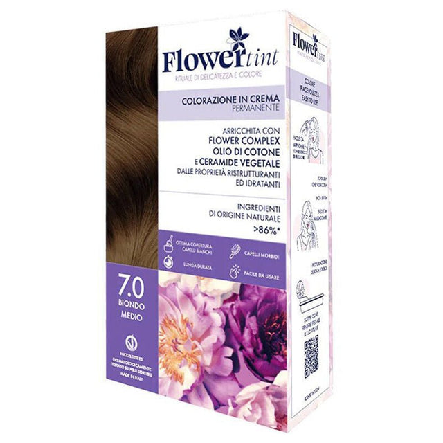 Medium Blonde Permanent Cream Hair Color Dye Kit 7.0 - TryAladdin