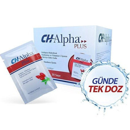 Mega Farma CH Alpha Plus Collagen - 30 Sachets with Rosehip & Vitamin C - TryAladdin