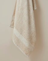 Professional Grade Melange Cotton Bath Towel 80x150cm Beige
