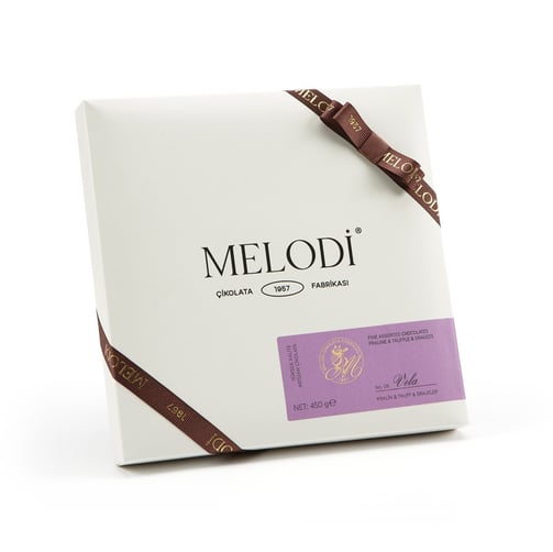 Melodi - Vela Special Gift Chocolate - Assorted Flavors and Colors - 450 Grams - TryAladdin