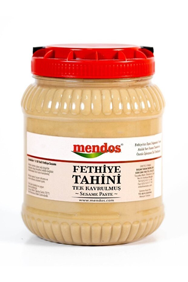 Mendos Professional Grade Single Roasted Fethiye Tahini - 1.9kg - TryAladdin