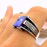 Men's Amethyst Ring - TryAladdin