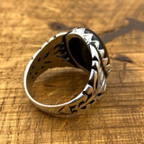 Men's Black Onyx Ring