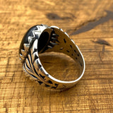 Men's Black Onyx Ring