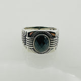 Men's Black Zircon Stone Ring