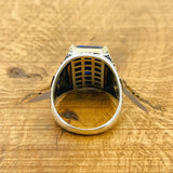 Men's Blue Sapphire Ring