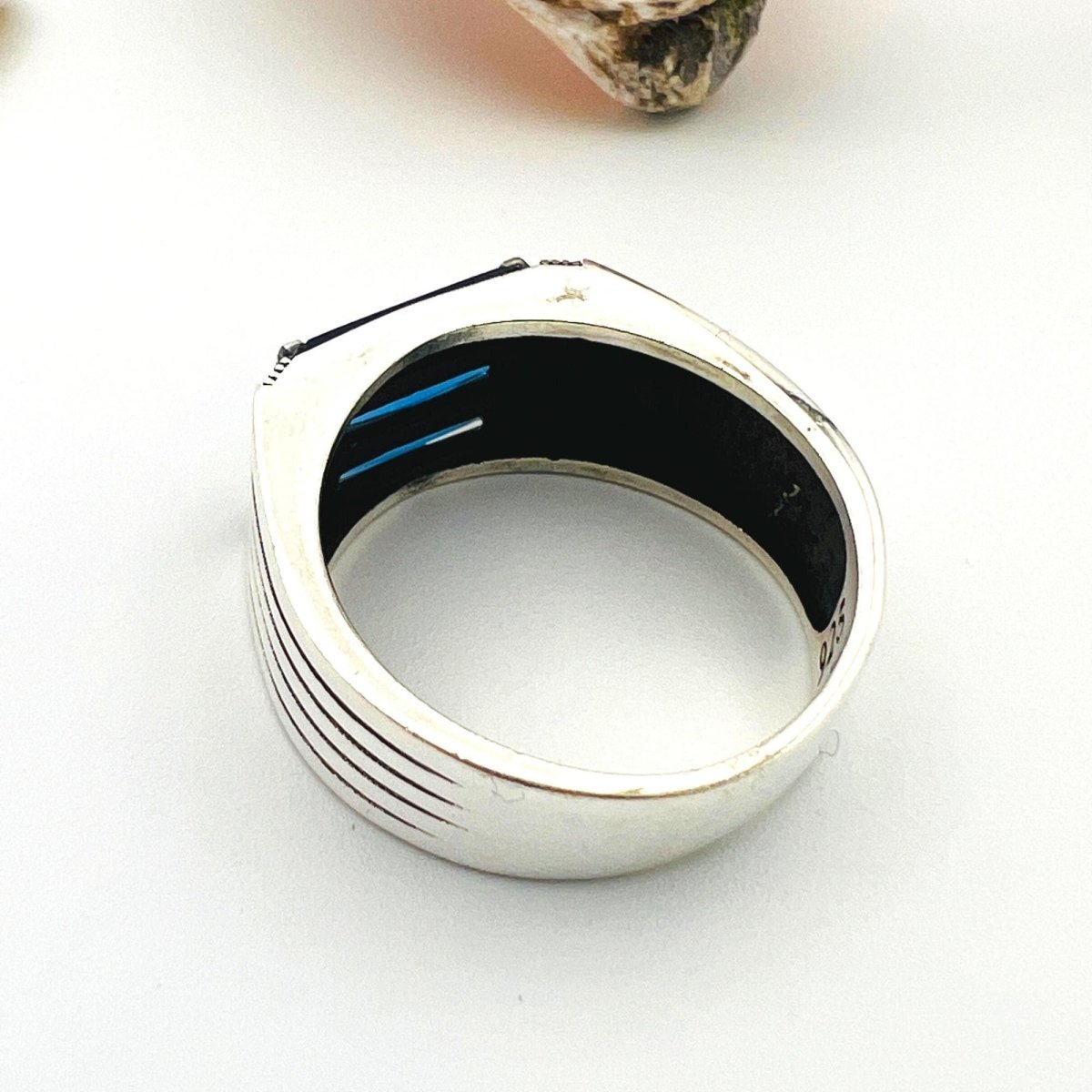 Men's Blue Sapphire Ring