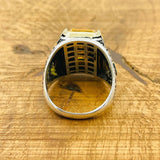 Men's Citrine Stone Ring