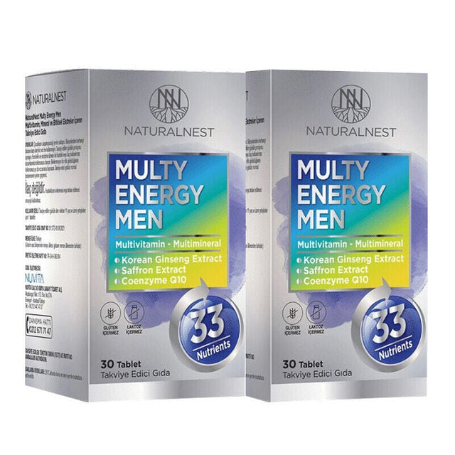 Men's Daily Multivitamin & Multimineral - Comprehensive Wellness Support Tablets - TryAladdin