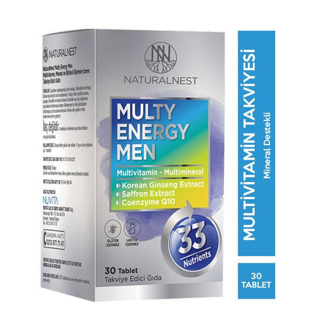 Men's Daily Multivitamin & Multimineral - Comprehensive Wellness Support Tablets - TryAladdin
