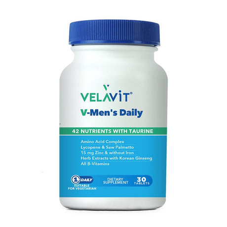 Men's Daily Support - Ginseng, Saw Palmetto & Zinc Tablets - TryAladdin