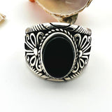 Men's Double Head Eagle Turkish Ottoman Style Sterling Silver Ring