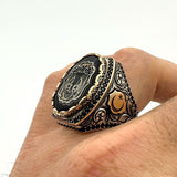 Men's Double Head Seljuk State Replica Ring