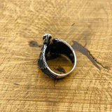 Men's Eagle Silver Ring