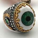 Men's Evil Eye 925 Sterling Silver Ring