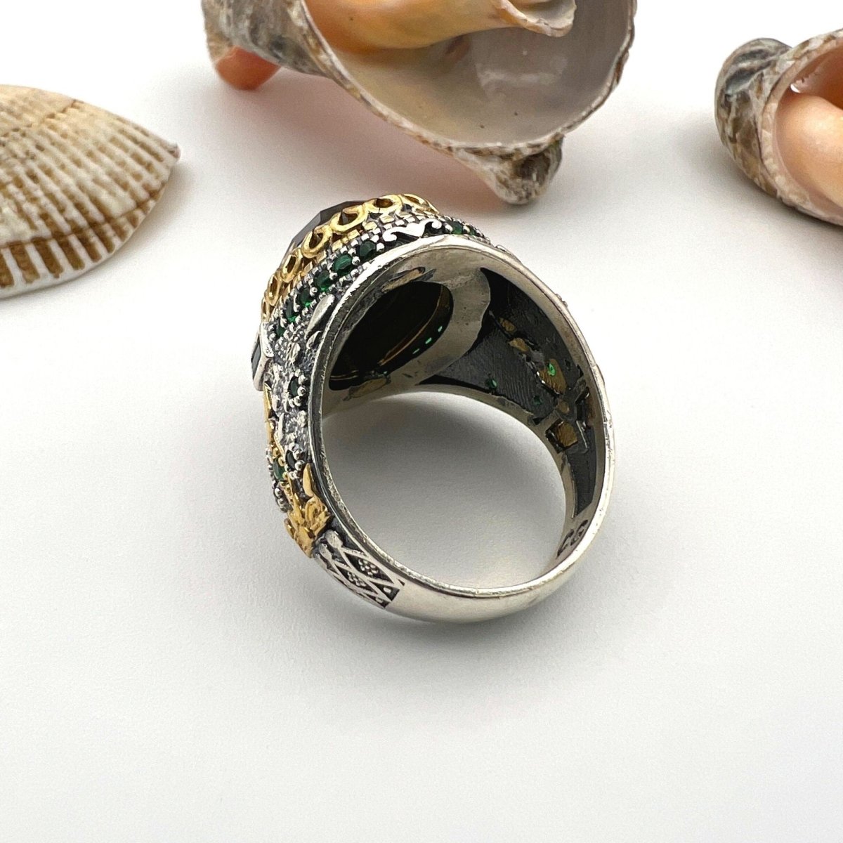 Men's Feeling Stone Ring