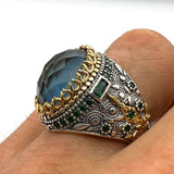 Men's Feeling Stone Ring