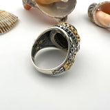 Men's Feeling Stone Ring