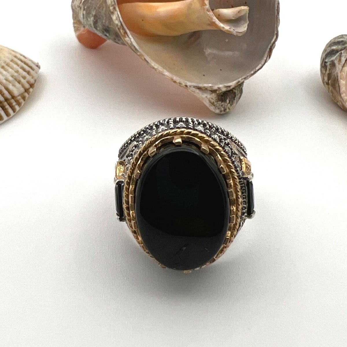 Men's Handmade 925 Sterling Silver Ring - Classic, Durable & Thoughtful Gift for Him - TryAladdin