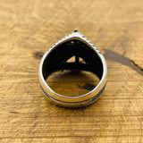 Men's Handmade Compass Ring