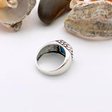 Men's Handmade Turkish Turquoise Ring | 925 Sterling Silver Gemstone Jewelry - TryAladdin