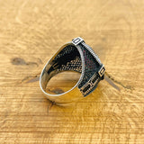 Men's Mystic Topaz Compass Ring