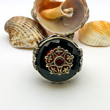 Men's Red Ruby Stone Ring