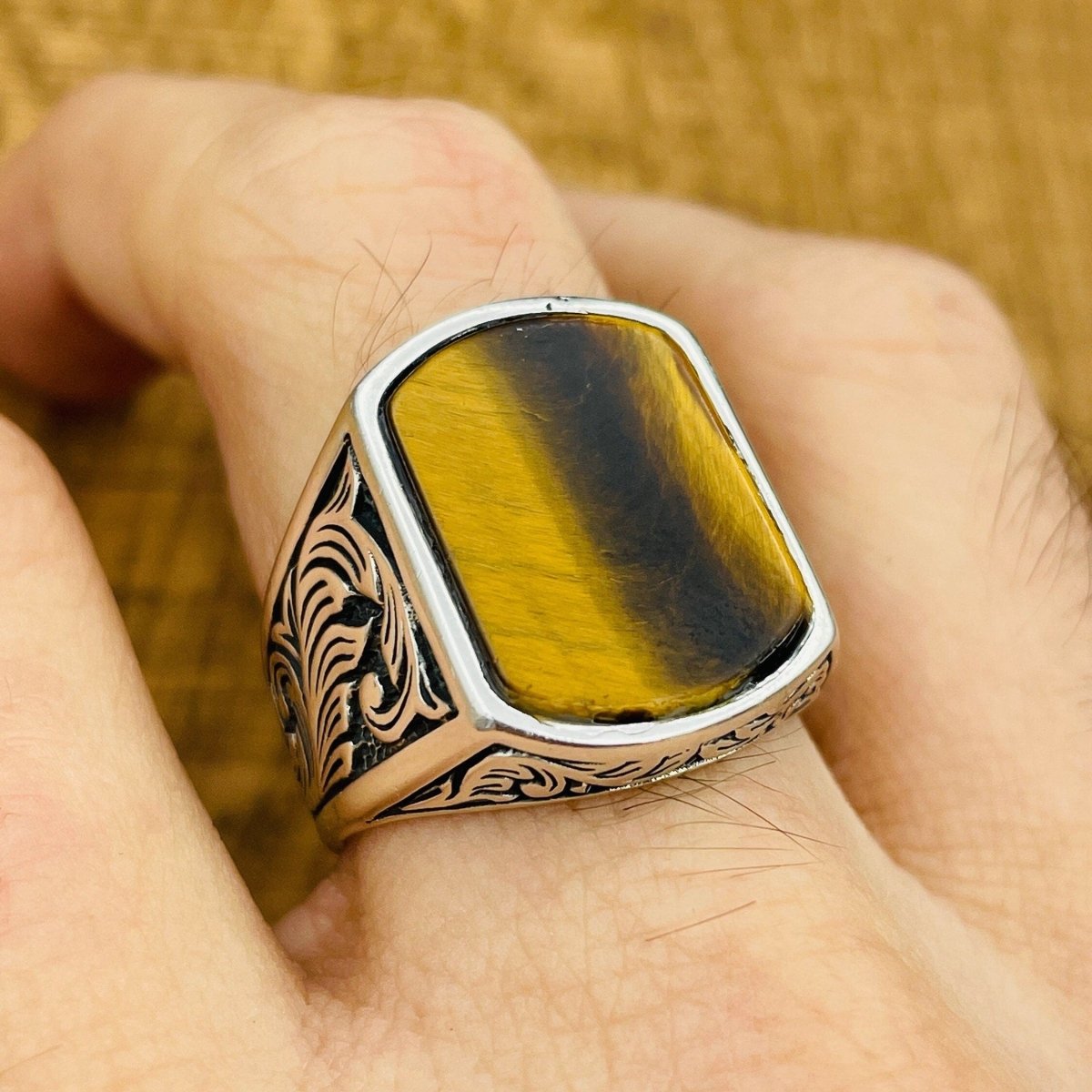 Men's Silver Ring