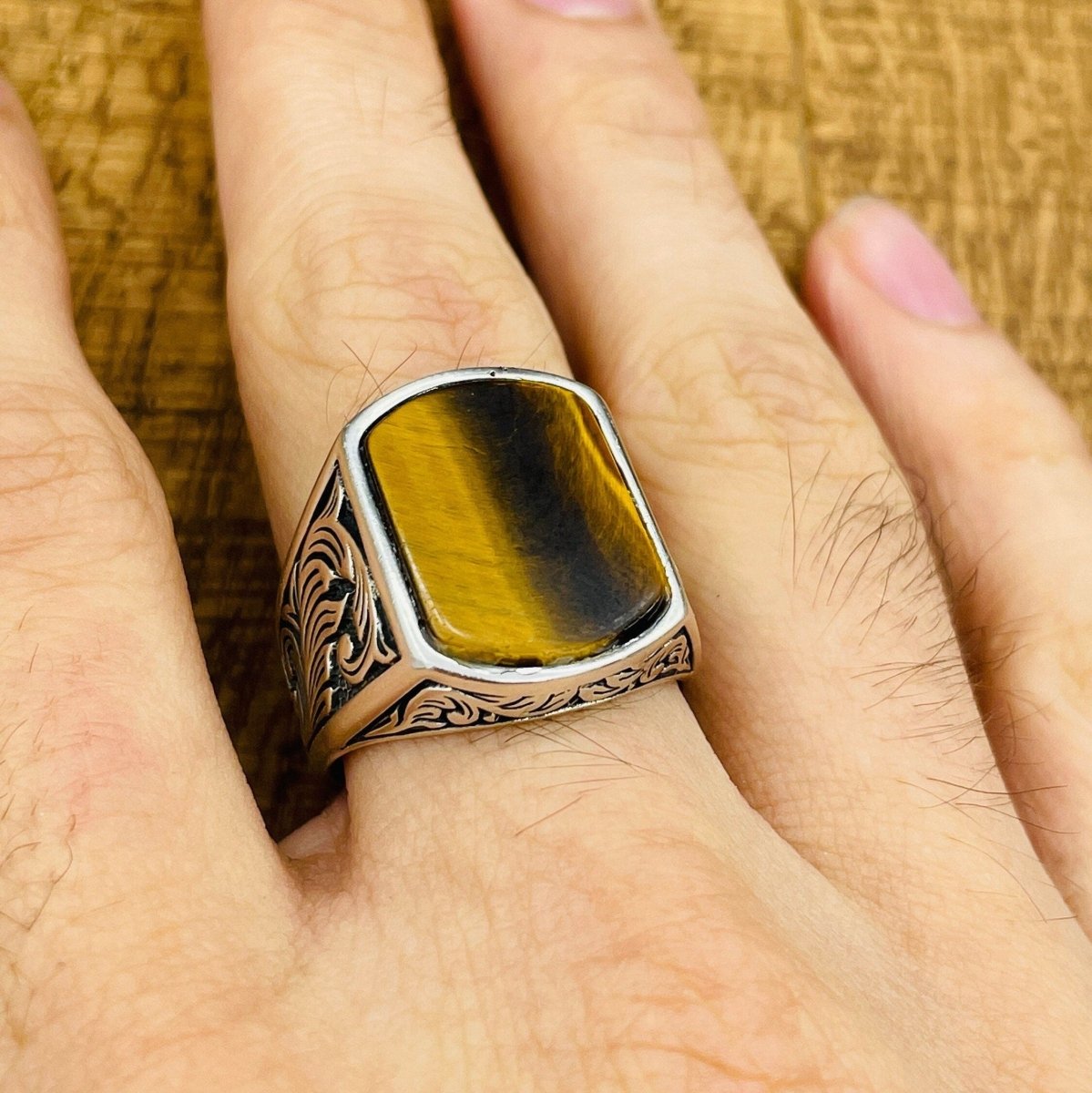 Men's Silver Ring