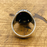 Men's Skull 925 Sterling Silver Ring