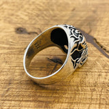 Men's Skull 925 Sterling Silver Ring