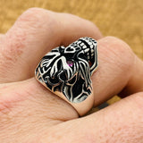 Men's Skull 925 Sterling Silver Ring