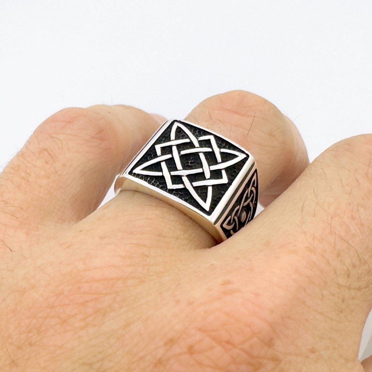 Men's Sterling Silver Handmade Ring