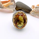 Men's Turkish Handmade Zultanite Color Changing Gemstone Ring | 925 Sterling Silver Unique Gift - TryAladdin