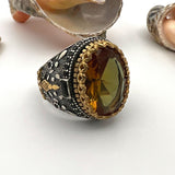 Men's Zultanite Color Changing Silver Ring