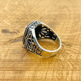 Men's Zultanite Gemstone Silver Ring