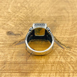 Men's Zultanite Silver Ring - TryAladdin