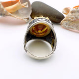 Men's' Zultanite Stone Silver Ring