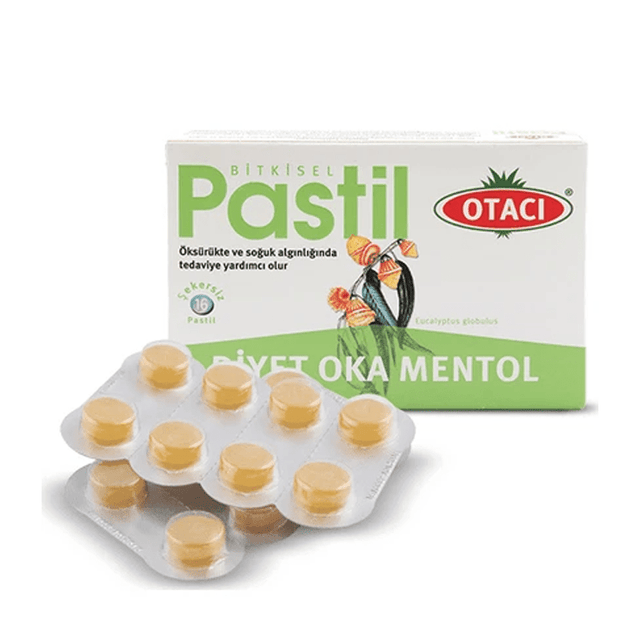 Menthol & Eucalyptus Herbal Pastille - Throat & Breathing Comfort - TryAladdin