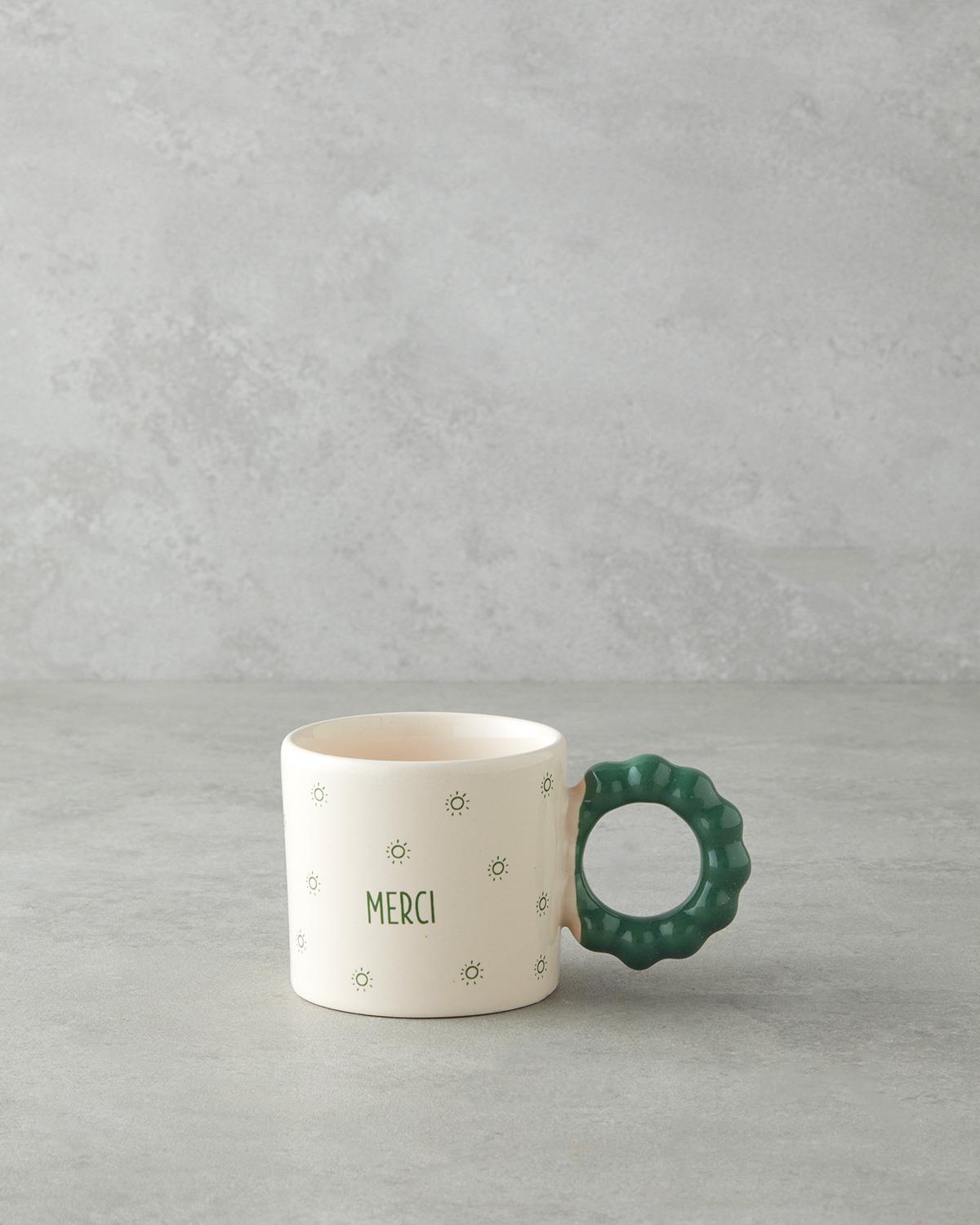 Professional Grade Green Ceramic Beverage Mug